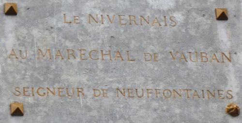 Plaque Vauban