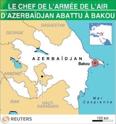 carte Bakou